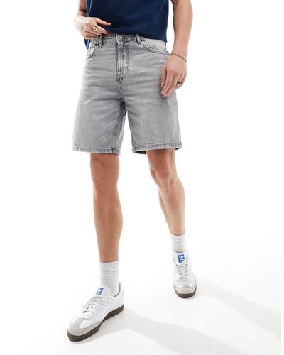 Pull&Bear Denim Shorts - Blue