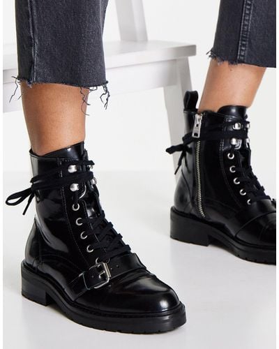 All saints hotsell buckle boots