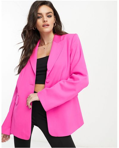 & Other Stories Blazer monopetto acceso - Rosa