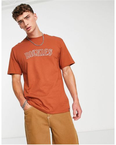 Dickies Union Springs - T-shirt - Oranje