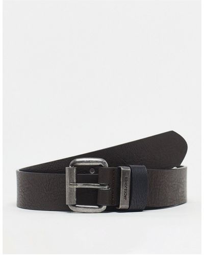 Jack & Jones Riem Van Imitatieleer - Wit