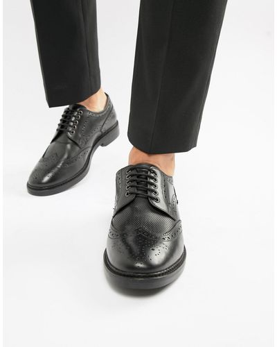 Base London Rothko - scarpe stringate nere - Nero