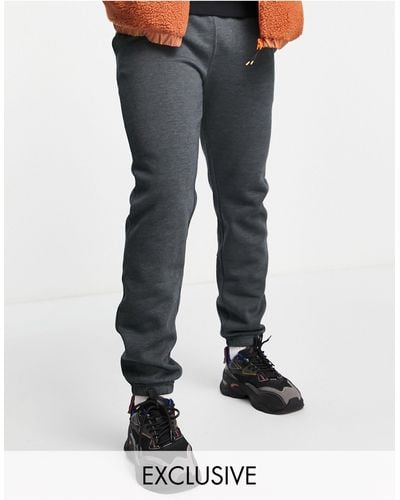 Russell Cuff Trackies - Grey