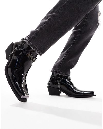 cuban heel boots