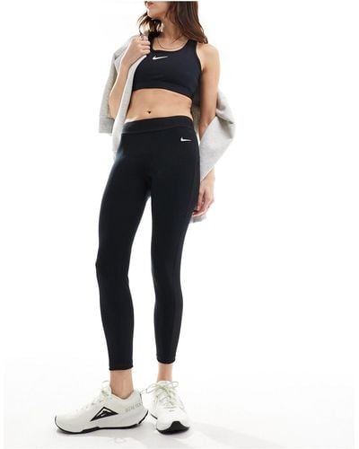 Nike Nike Pro Training Dri-fit Mid Rise 7/8s Mesh leggings - Black