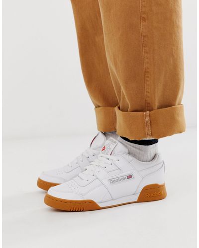 Reebok – workout – e sneaker mit gummisohle - Weiß