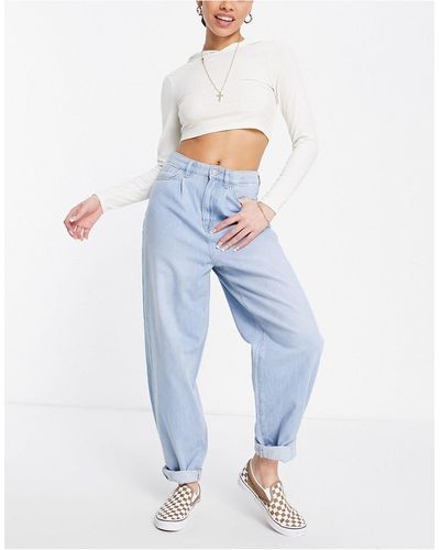 New Look Slouchy Mom Jeans - Blue