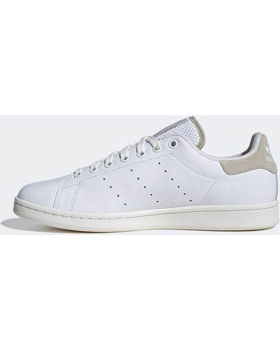 adidas Originals Stan Smith Sneakers With Gray Tab - White