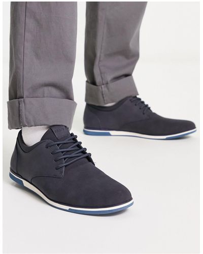ALDO Heron Lace Up Shoes in Blue for Men | Lyst