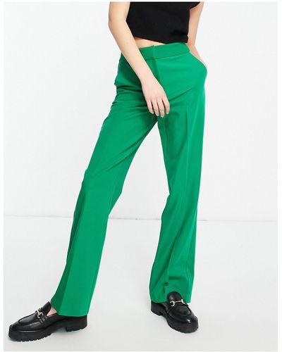 Y.A.S Tailored Dad Trousers - Green