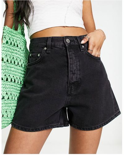 & Other Stories – forever – jeansshorts - Schwarz