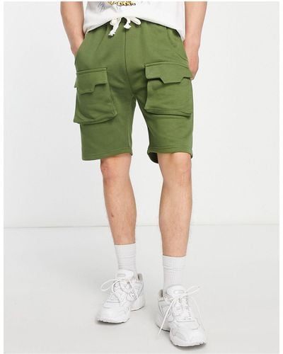 American Stitch Jersey Shorts - Green