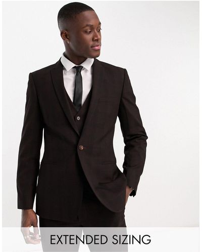 ASOS Skinny Suit Jacket - Black