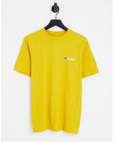 Berghaus Classic Logo T-shirt - Yellow