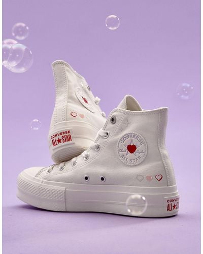 Converse chuck taylor shop love heart