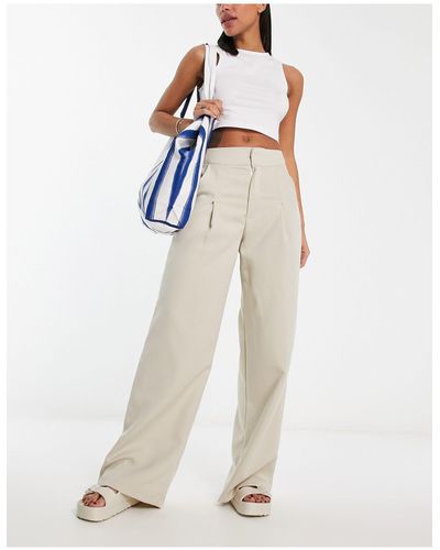 In The Style Pantalones - Blanco