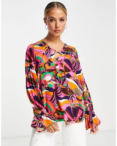 Never Fully Dressed Happy Place Blouse - Multicolour