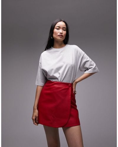 Satin mini skirt outlet topshop