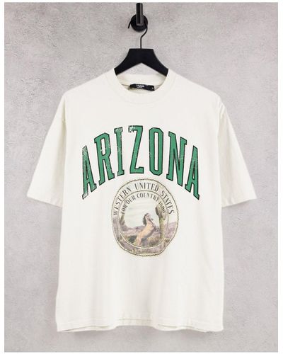 Jaded London Oversized Arizona T-shirt - White