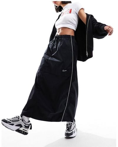 Nike Streetwear Woven Parachute Skirt - Black