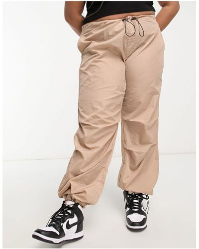 Noisy May Cargo Trousers - Natural