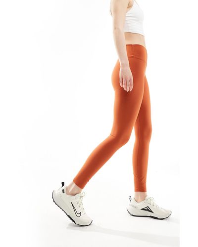 Nike Nike One Training Dri-fit High Rise leggings - White