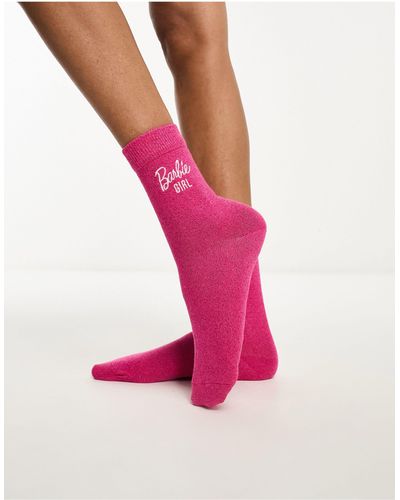 Skinnydip London X Barbie Socks - Pink