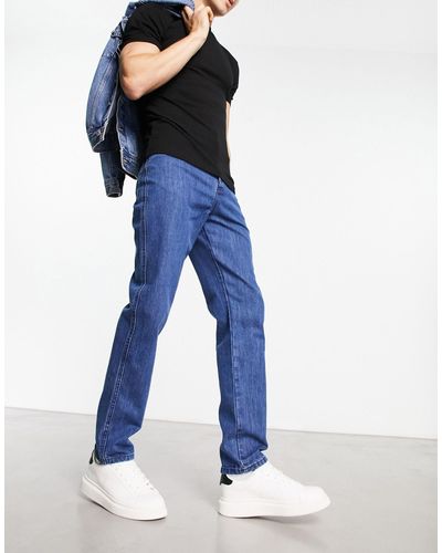 Bolongaro Trevor Jeans a fondo ampio - Blu