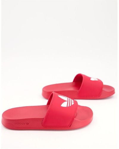 adidas Originals Adilette Lite Sliders - Red