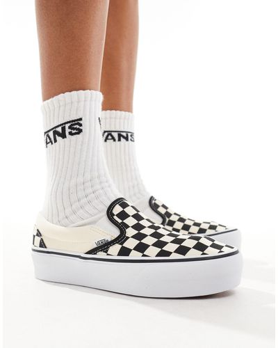 Vans instappers blokjes sale