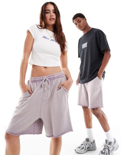 ASOS Unisex Oversized Shorts - Multicolour