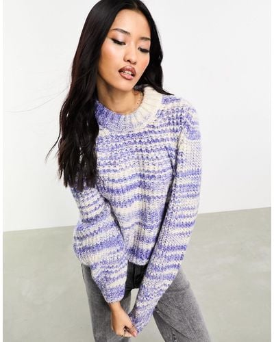 ONLY Chunky Knit Jumper - Purple
