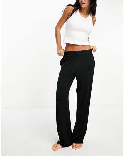 Calvin Klein Intrinsic - pantaloni del pigiama neri con fascia - Grigio