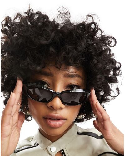 Le Specs Swift Wrap Sunglasses - Black