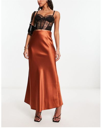 Orange Miss Selfridge Skirts for Women | Lyst
