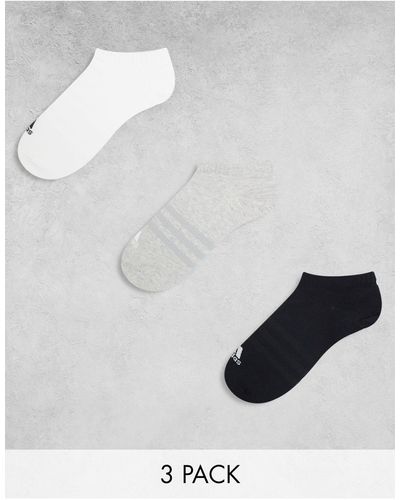 adidas Originals Adidas Training 3 Pack Trainer Socks - White