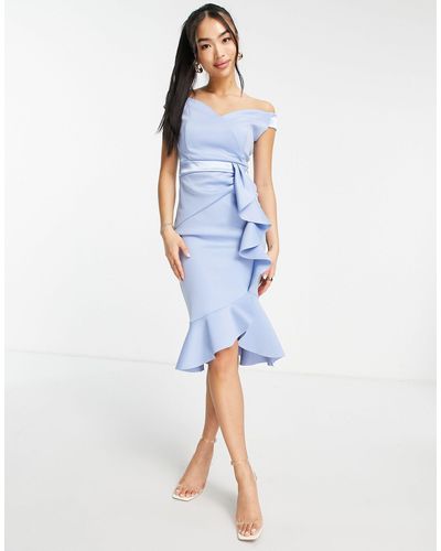 lipsy pale blue dress