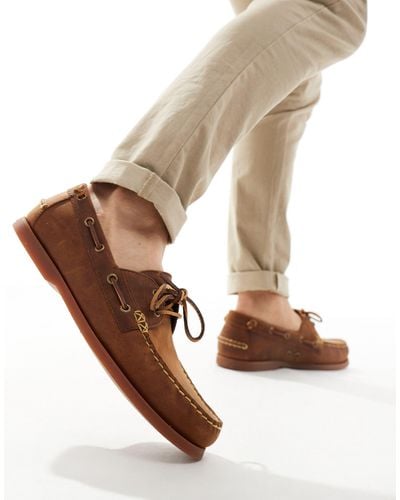Polo Ralph Lauren Merton - chaussures bateau - marron - Neutre