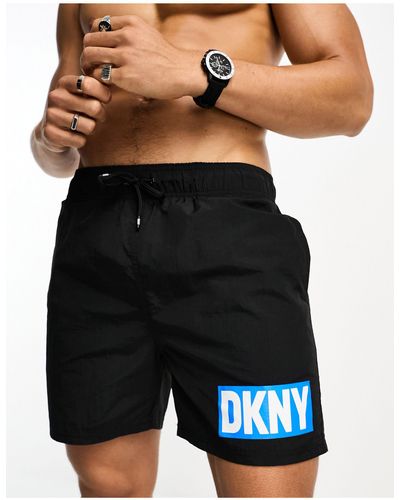 DKNY Kos - Zwemshort - Zwart