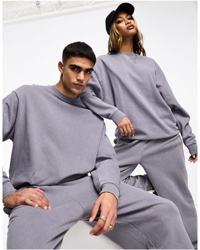 ASOS Co-ord Oversized Sweatshirt - Grey