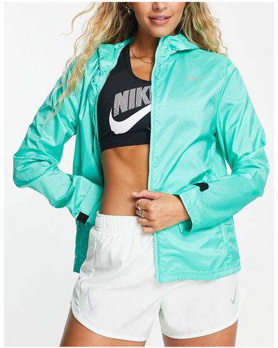 Nike Essential - giacca menta - Blu