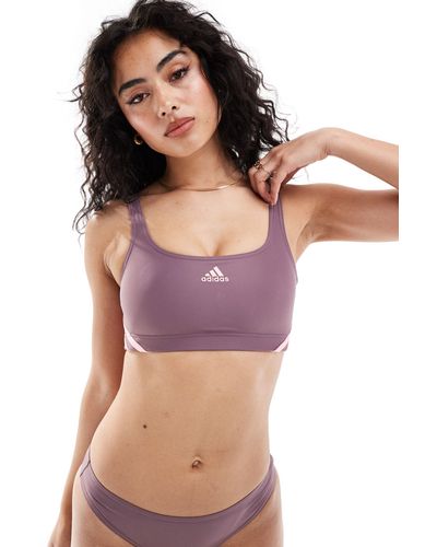 adidas Originals 3-stripes Bikini - Purple