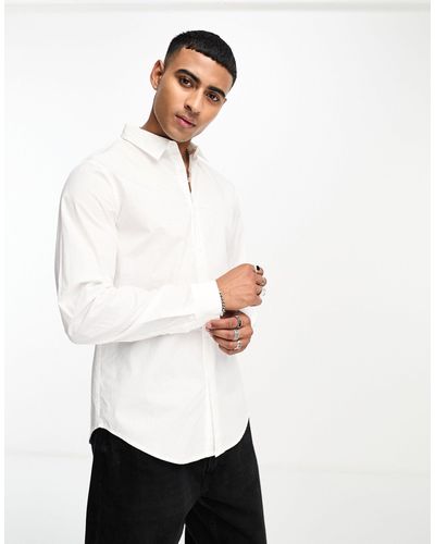 Labelrail X stan & tom - robe chemise ajustée - Blanc