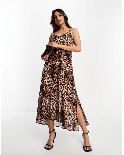 AllSaints Essie Evita Maxi Dress - Brown