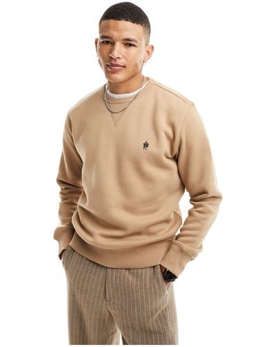 French Connection Crew Neck Sweatshirt - Natural