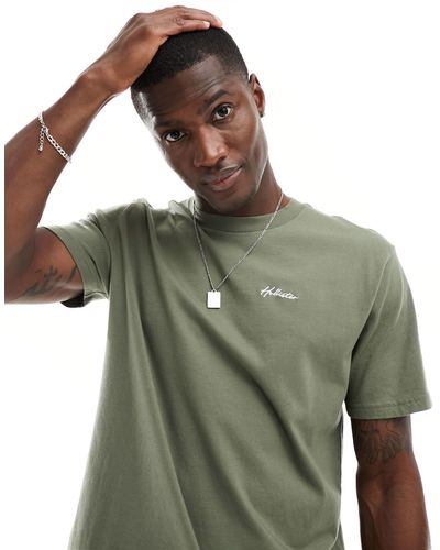 Hollister Camiseta con logo - Verde