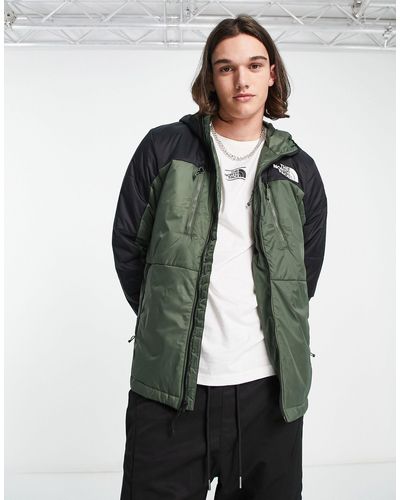 The North Face Himalayan Synthetic Insulated Hooded Jacket - Green