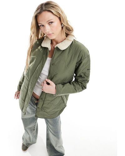 Columbia Birchwood Onion Quilted Coat - Green