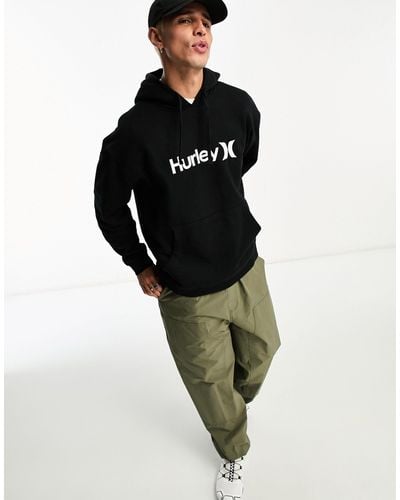 Hurley Sudadera negra con capucha one and only core - Negro