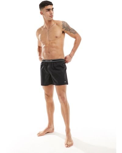 Tommy Hilfiger – dual gender – boxershorts aus webstoff - Weiß